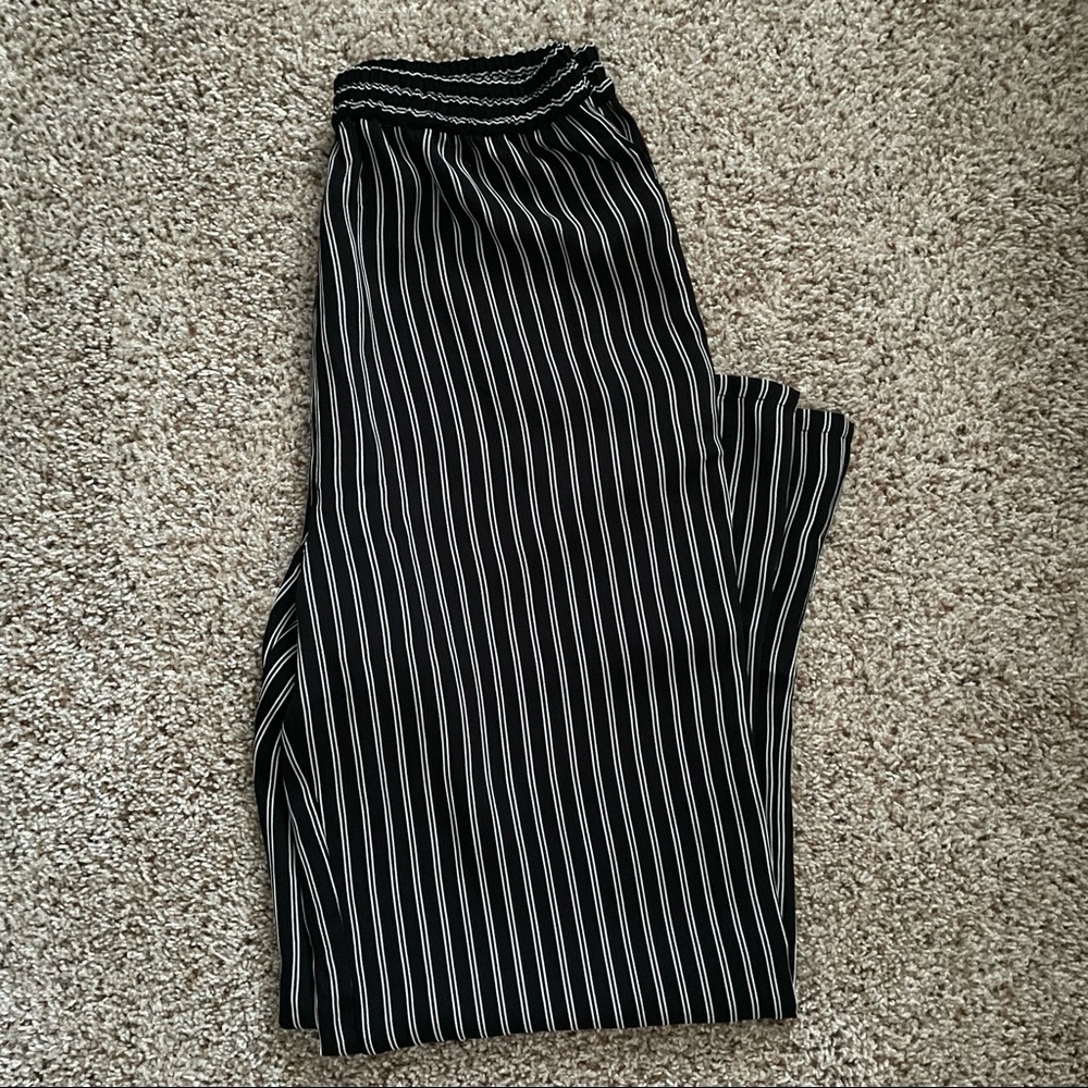 Modcloth Striped Wide Leg Pants
